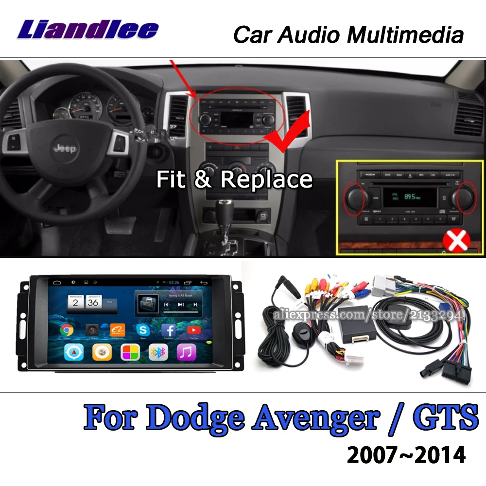 Car Android Multimedia Player For Dodge Avenger/GTS 2002-2009 Auto Stereo Radio Video Wifi GPS Navigation System 9 Inch
Car Android Multimedia Player For Dodge Avenger/GTS 2002-2009 Auto Stereo Radio Video Wifi GPS Navigation System 9 Inch