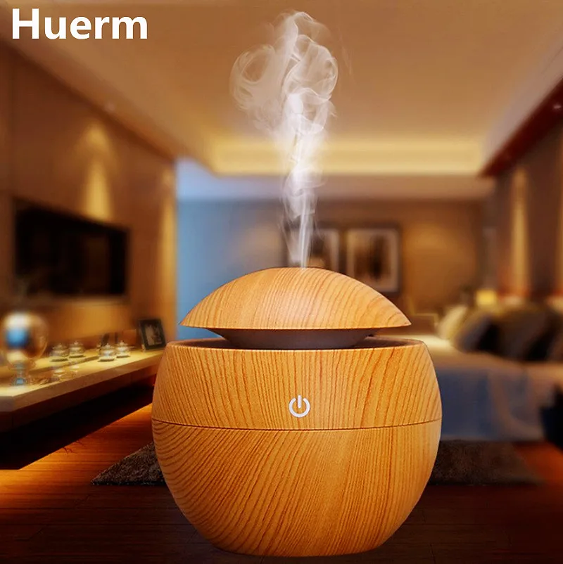 Mini Air Humidifier Ultrasonic USB Aroma Diffuser Wood Grain LED Night Light Electric Essential Oil Diffuser Aromatherapy Home
Mini Air Humidifier Ultrasonic USB Aroma Diffuser Wood Grain LED Night Light Electric Essential Oil Diffuser Aromatherapy Home