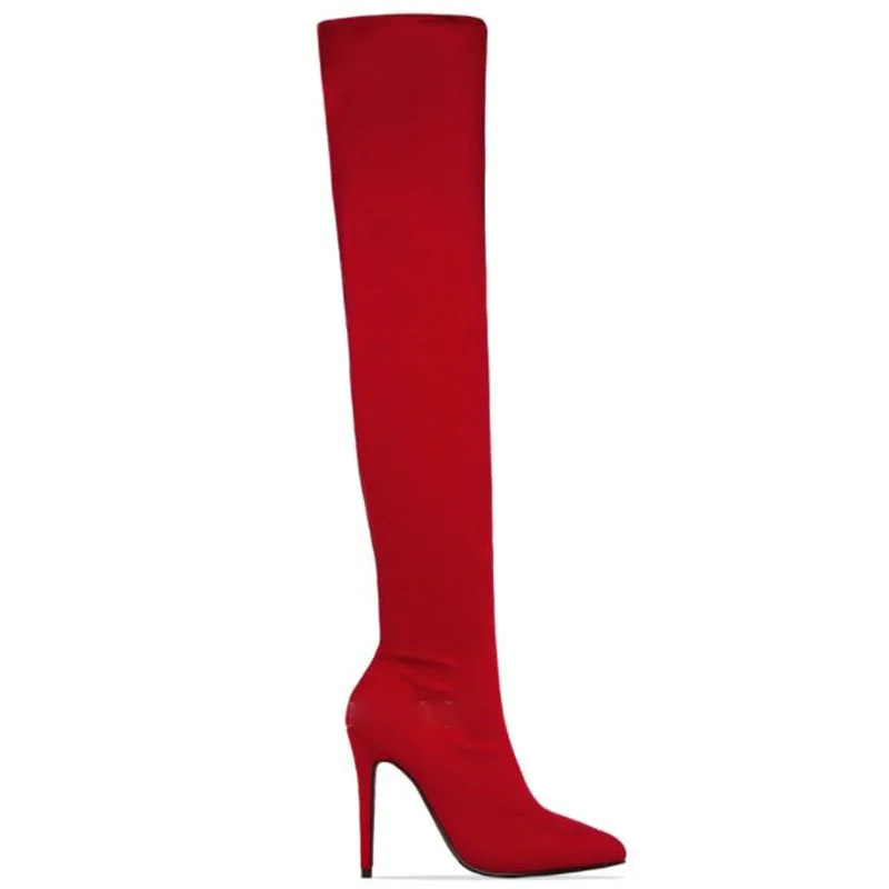 Women's Over Knee Boots High Heel Side Zipper Boots 2021 Autumn And Winter European And American Foreign Trade New Fashion Boots
Women's Over Knee Boots High Heel Side Zipper Boots 2021 Autumn And Winter European And American Foreign Trade New Fashion Boots