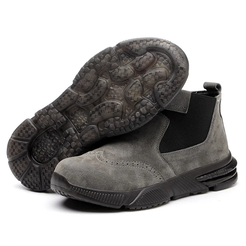 New for Electric Welders Ant-Scald Protective Shoes Men's Anti-Smashing a An-Penetration Lightweigh Breathabl High-Top Work Shoe
New for Electric Welders Ant-Scald Protective Shoes Men's Anti-Smashing a An-Penetration Lightweigh Breathabl High-Top Work Shoe