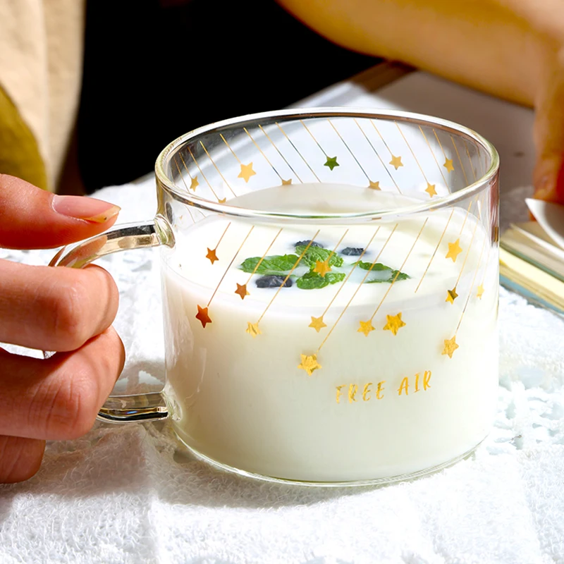 Home Creative Drinking Cup Breakfast Milk Cereal Simple Heat-Resistant Juice Glass Beverage Cups Ins Wind Explosion
Home Creative Drinking Cup Breakfast Milk Cereal Simple Heat-Resistant Juice Glass Beverage Cups Ins Wind Explosion