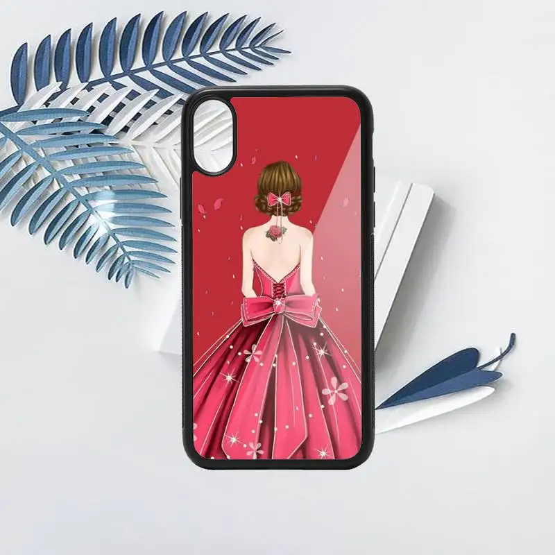 red dress Fashion cartoon wedding girl luxury Phone Case coque PC for iPhone 11 12 pro XS MAX 8 7 6 6S Plus X 5S SE 2020 XR
red dress Fashion cartoon wedding girl luxury Phone Case coque PC for iPhone 11 12 pro XS MAX 8 7 6 6S Plus X 5S SE 2020 XR