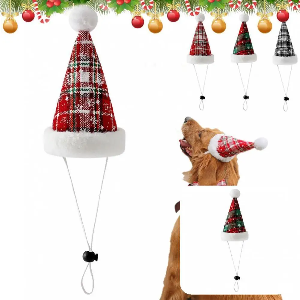Windproof Casual Pet Dogs Christmas Hat Lightweight Pet Cap Plaid Pattern Pet Accessories
Windproof Casual Pet Dogs Christmas Hat Lightweight Pet Cap Plaid Pattern Pet Accessories