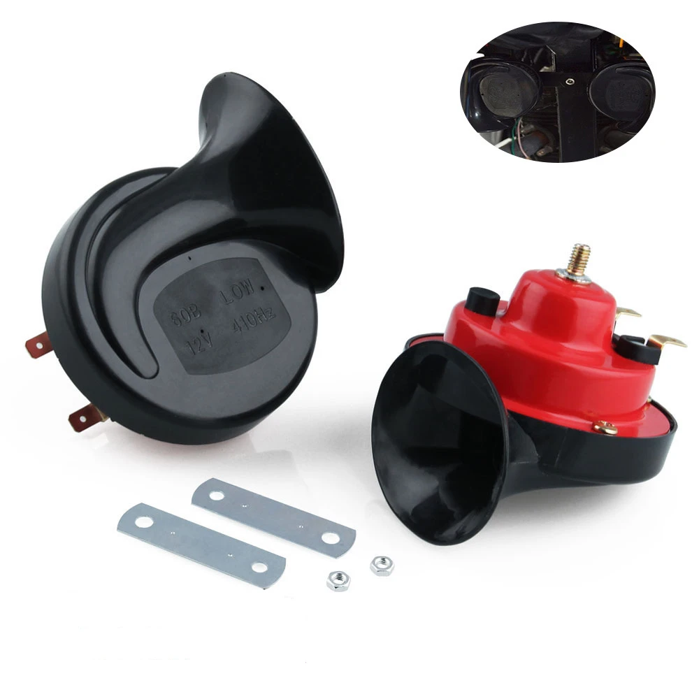 12 В 4 дюйма 100 Вт 105дБ Универсальный прочный воздушный тройной автомобильный клаксон для автомобиля/мотоцикла/электрического автомобиля 
12 В 4 дюйма 100 Вт 105дБ Универсальный прочный воздушный тройной автомобильный клаксон для автомобиля/мотоцикла/электрического автомобиля