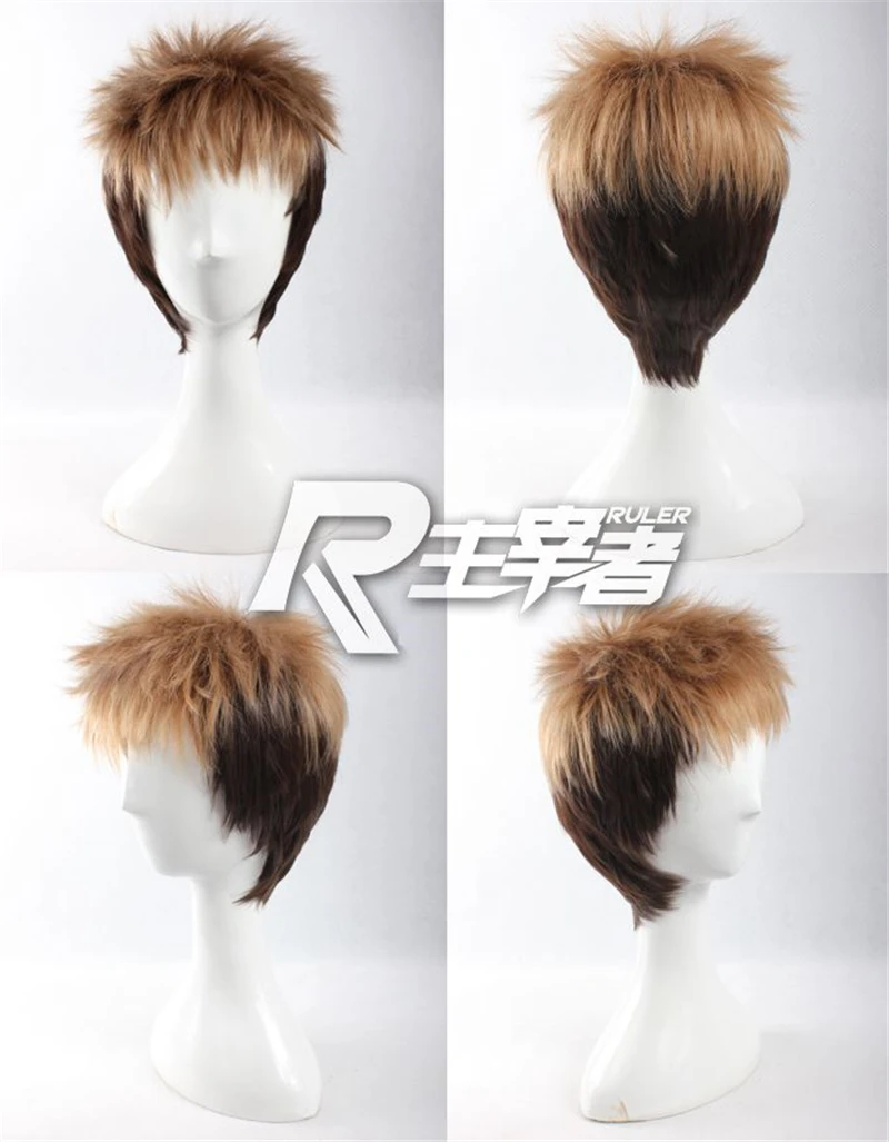 Attack on Titan Jean Kirstein Short Layered Brown Mix Dark Heat-resistant Synthetic Hair Pelucas Costume Cosplay Wig+ Wig Cap
Attack on Titan Jean Kirstein Short Layered Brown Mix Dark Heat-resistant Synthetic Hair Pelucas Costume Cosplay Wig+ Wig Cap
