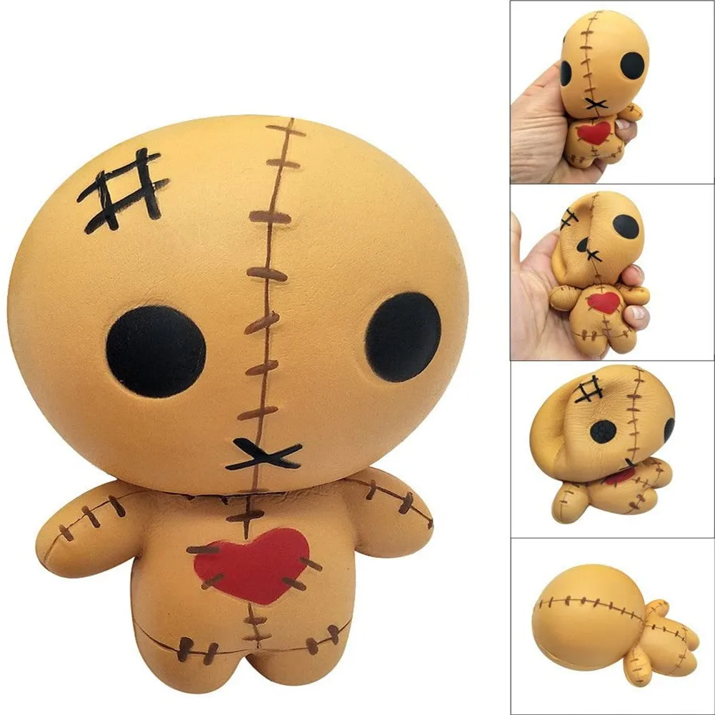 Soft Horror Doll Scented Stress Relief Slow Rebound PU Decompression Squishie Toy For Kids Brithday New Year Gift
Soft Horror Doll Scented Stress Relief Slow Rebound PU Decompression Squishie Toy For Kids Brithday New Year Gift
