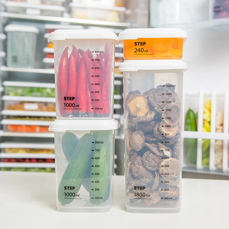 Plastic Sealed Cans Kitchen Food Storage Box Transparent Keep Fresh Clear Storage Container Case THJ99
Plastic Sealed Cans Kitchen Food Storage Box Transparent Keep Fresh Clear Storage Container Case THJ99