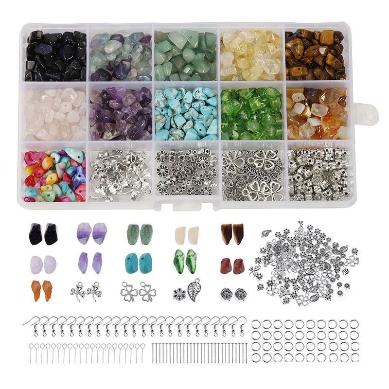 Friendship Bracelets DIY Jewelry Necklace Earrings Making Supplies 1000 Pcs Irregular Chips Stones Beads Gemstone Beaded YE-Hot
Friendship Bracelets DIY Jewelry Necklace Earrings Making Supplies 1000 Pcs Irregular Chips Stones Beads Gemstone Beaded YE-Hot