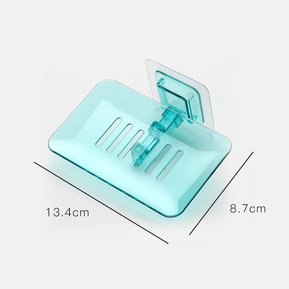 Non-slip Soap Holder Shelf Home Wall-mounted Bathroom Tray Transparent Drain Soap Storage Box Rack Dish Storage Plate
Non-slip Soap Holder Shelf Home Wall-mounted Bathroom Tray Transparent Drain Soap Storage Box Rack Dish Storage Plate