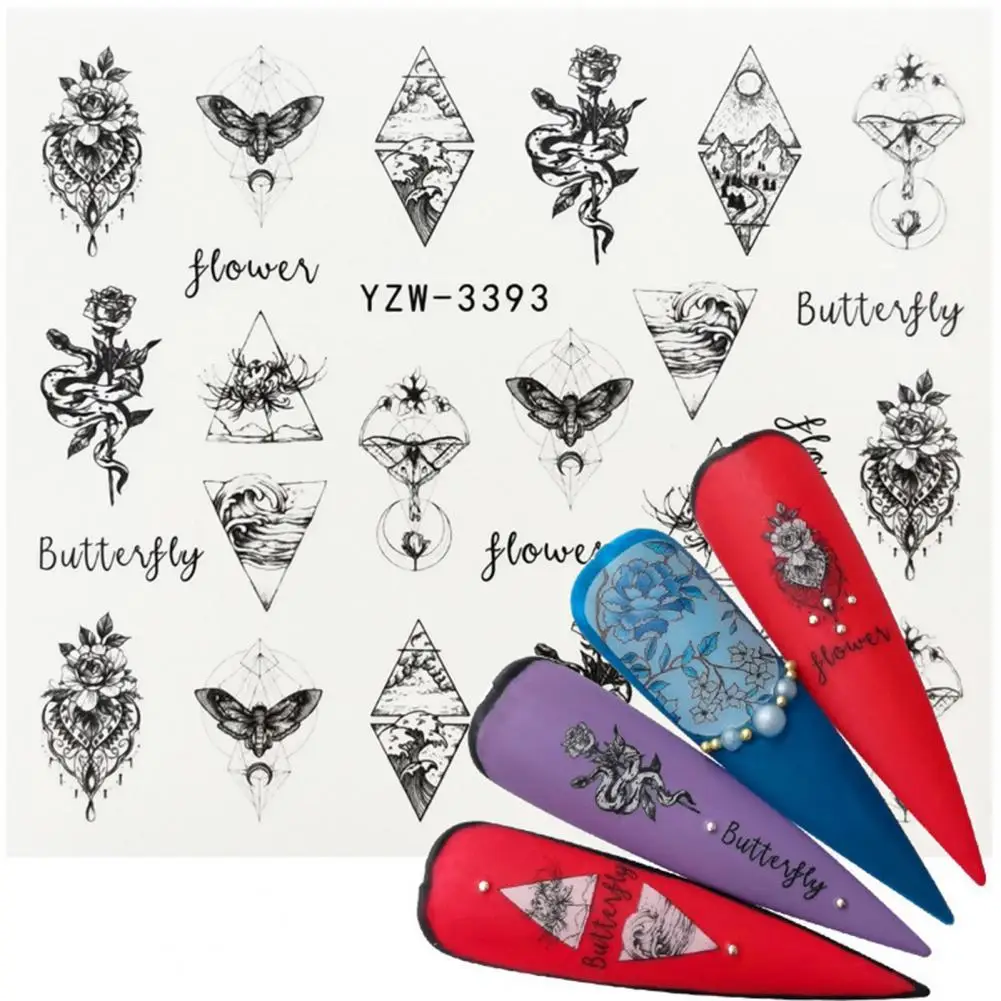 Art Nail Sticker Lining Abstract Face Durable Paper Nail Art Transfer Slider for Girls
Art Nail Sticker Lining Abstract Face Durable Paper Nail Art Transfer Slider for Girls