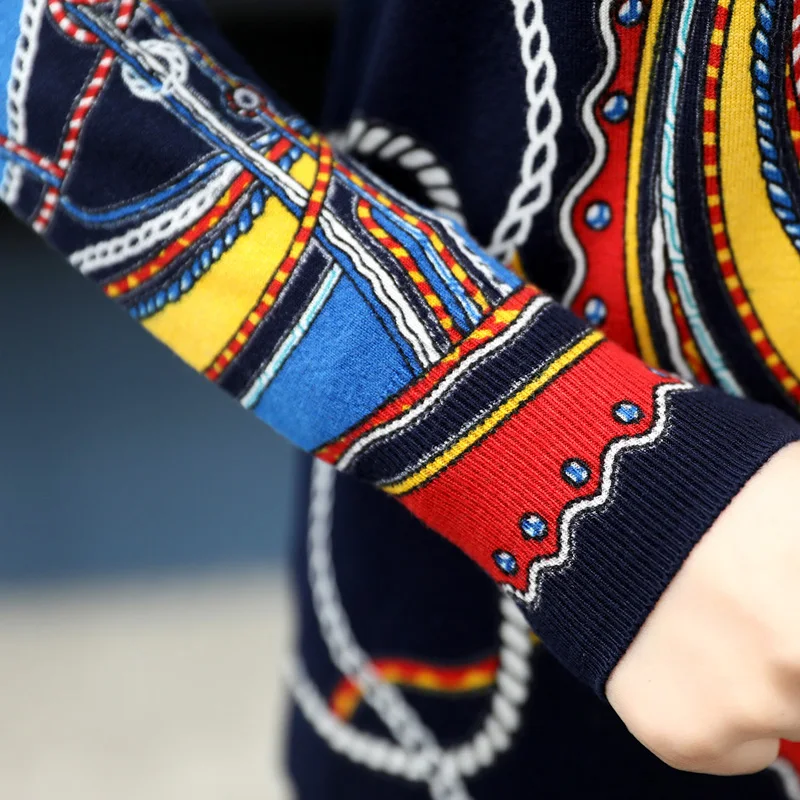 Print Sweater Women Tops Autumn Spring Korean Fashion Women Clothing Long Sleeve Pullover Pull Femme Women's Sweaters
Print Sweater Women Tops Autumn Spring Korean Fashion Women Clothing Long Sleeve Pullover Pull Femme Women's Sweaters