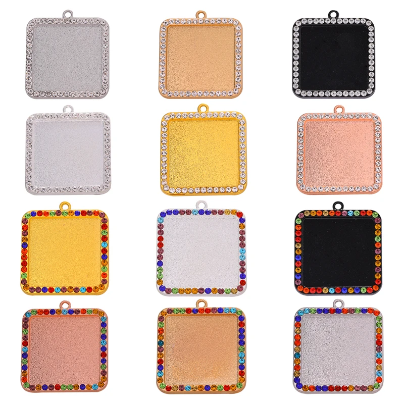5PCS Cabochon Base Diamond Charms Necklace Pendant DIY Jewelry Making Findings 25mm Alloy Cabochon Tray Crafts Accessories
5PCS Cabochon Base Diamond Charms Necklace Pendant DIY Jewelry Making Findings 25mm Alloy Cabochon Tray Crafts Accessories