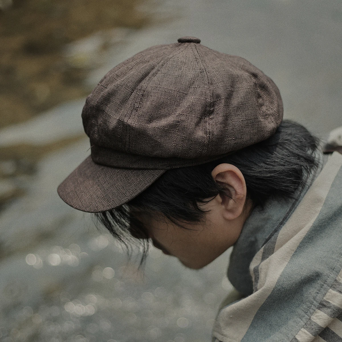 Men's beret Vintage herringbone Gatsby tweed Peaky Blinders hat Newsboy beret spring and winter flat top beret hat
Men's beret Vintage herringbone Gatsby tweed Peaky Blinders hat Newsboy beret spring and winter flat top beret hat