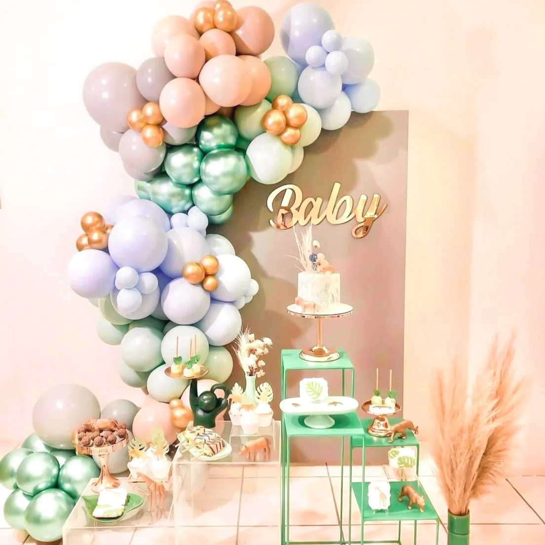 112pcs Avocado Green Latex Balloons Garland Arch Chain Jungle Theme Kids Birthday Party Baby Shower Wedding Decorations Supplies
112pcs Avocado Green Latex Balloons Garland Arch Chain Jungle Theme Kids Birthday Party Baby Shower Wedding Decorations Supplies