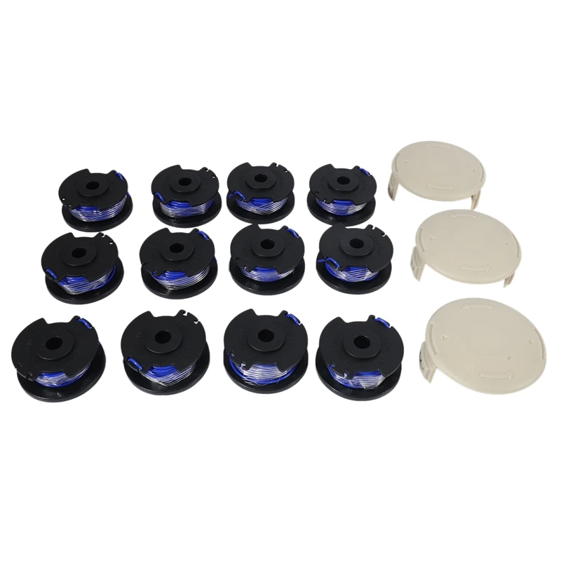 AC14RL3A String Trimmer Replacement Spool Line with 522994001 Cap for Ryobi One+ 24V, 18V, and 40V Cordless Trimmers, 0.065 inch
AC14RL3A String Trimmer Replacement Spool Line with 522994001 Cap for Ryobi One+ 24V, 18V, and 40V Cordless Trimmers, 0.065 inch