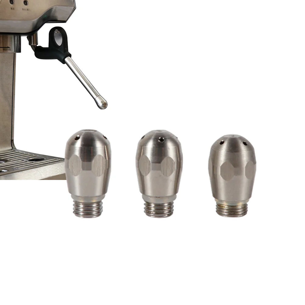 2021 New Steel Coffee Machine Steam Nozzle Perfect Universal Milk Foam Spout For Barista Rocket/EXPOBAR Coffee Tools 4 Holes
2021 New Steel Coffee Machine Steam Nozzle Perfect Universal Milk Foam Spout For Barista Rocket/EXPOBAR Coffee Tools 4 Holes