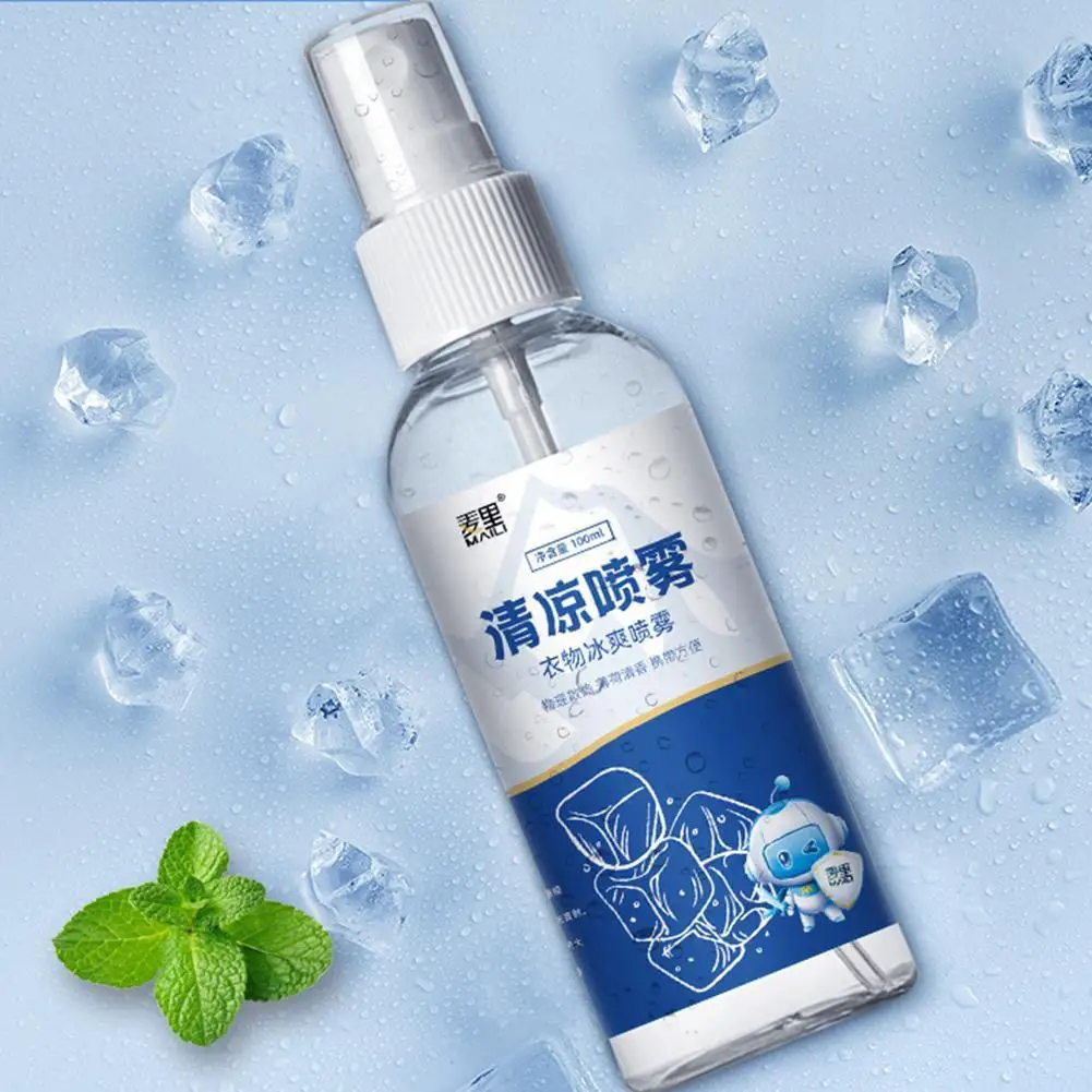 100ml Summer Refrigerant Air Cooling Agent For Clothes Car Seats Aroma Clothes Vehicle Ice Spray Quickly Cooling Agent Spray 
100ml Summer Refrigerant Air Cooling Agent For Clothes Car Seats Aroma Clothes Vehicle Ice Spray Quickly Cooling Agent Spray