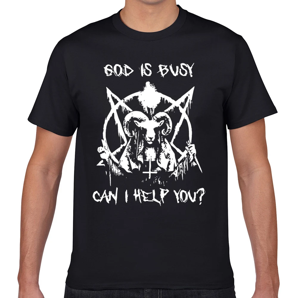 Tops T Shirt Men god is busy can i helo you viking Funny Harajuku Geek Cotton Male Tshirt
Tops T Shirt Men god is busy can i helo you viking Funny Harajuku Geek Cotton Male Tshirt
