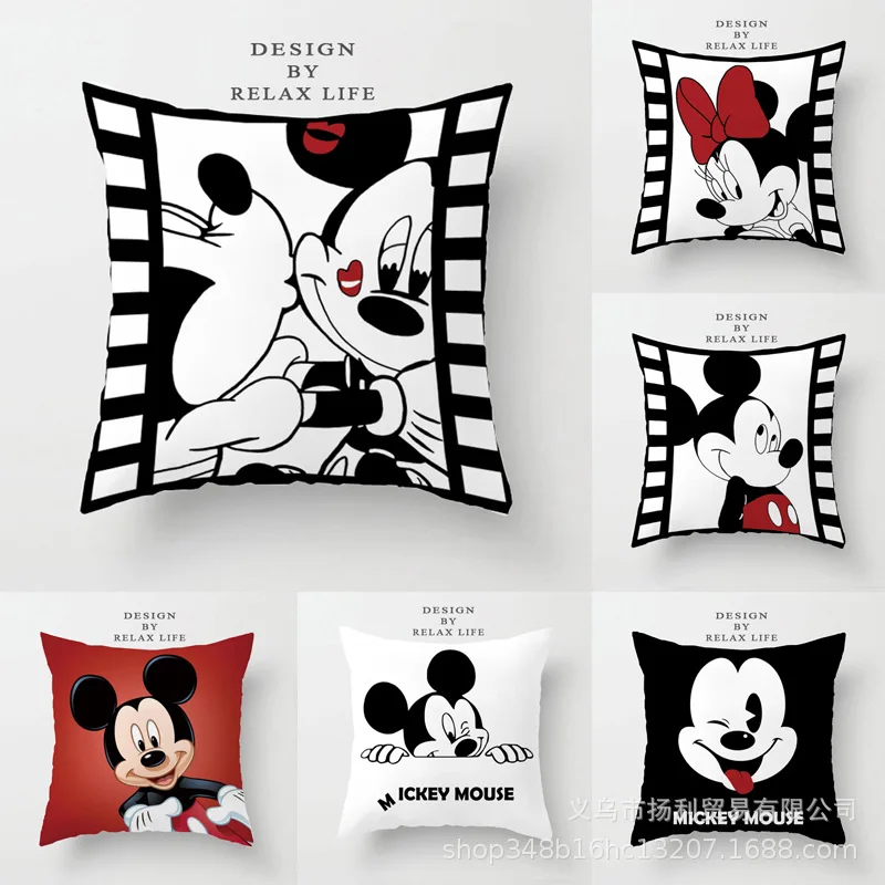 Disney Mickey Mouse Minnie soft Pillowcases Home Textile White Couple Pillow Cover Decorative Pillows Case Living Room gift
Disney Mickey Mouse Minnie soft Pillowcases Home Textile White Couple Pillow Cover Decorative Pillows Case Living Room gift