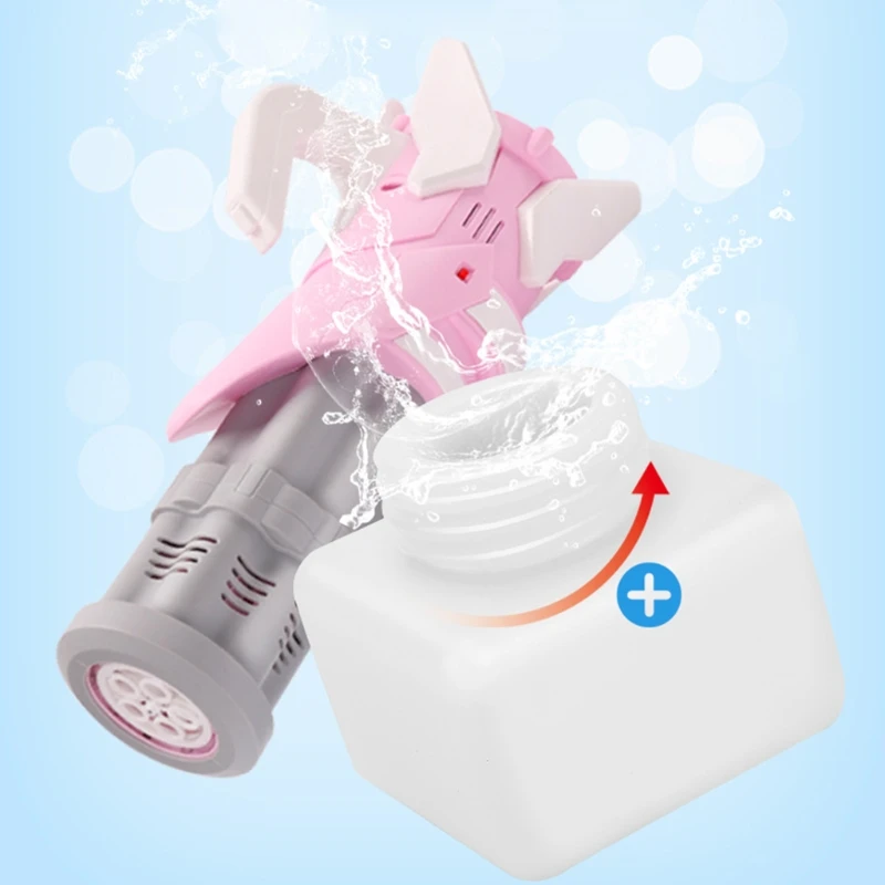 1Pc Automatic Bubble Blower Wedding Party Gift 5 Hole Gatling Bubble Maker
1Pc Automatic Bubble Blower Wedding Party Gift 5 Hole Gatling Bubble Maker