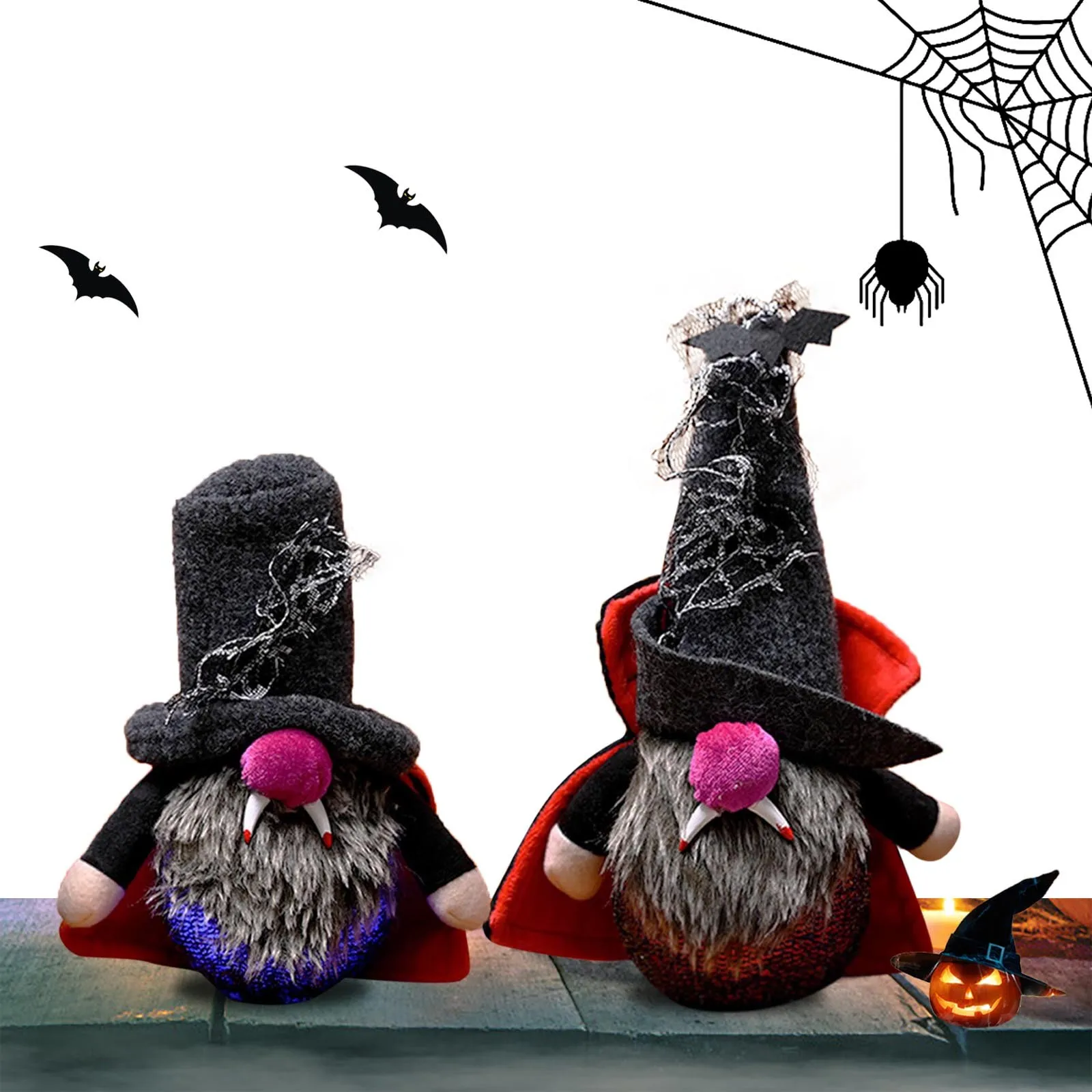 2PC Halloween glowing faceless doll dwarf vampire dwarf home decoration party Halloween Gnome Decor Party Decorations Plush Toy
2PC Halloween glowing faceless doll dwarf vampire dwarf home decoration party Halloween Gnome Decor Party Decorations Plush Toy