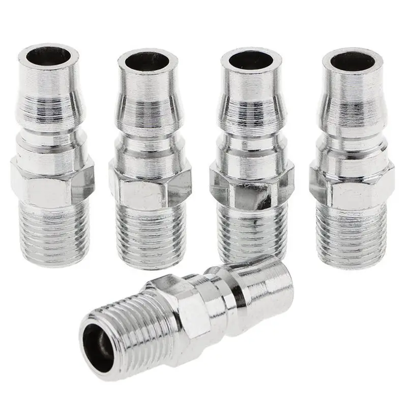 PM20-RC 1/4 Male Thread Quick Release Coupler Connector Air Line Hose Coupling Compressor Pack Of 5
PM20-RC 1/4 Male Thread Quick Release Coupler Connector Air Line Hose Coupling Compressor Pack Of 5