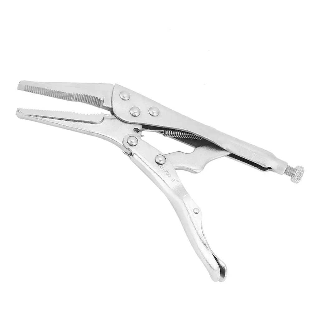 9inch Locking Pliers Long Nose Curved Jaw Mole Grips Self Wire Lock Heavy Duty Clamp Straight Jaw Lock Plier Vice Grips Pliers
9inch Locking Pliers Long Nose Curved Jaw Mole Grips Self Wire Lock Heavy Duty Clamp Straight Jaw Lock Plier Vice Grips Pliers