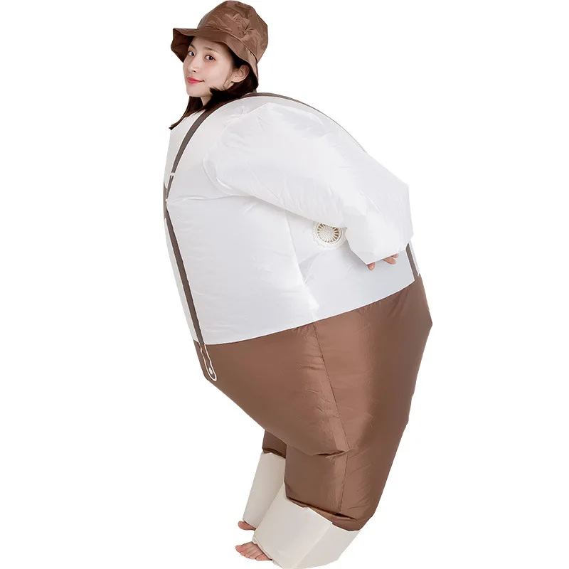 Inflatable Costume Fatty Braces pants Fancy Dress Cosplay Costume For Men Women Cartoon for Halloween birthday parties
Inflatable Costume Fatty Braces pants Fancy Dress Cosplay Costume For Men Women Cartoon for Halloween birthday parties