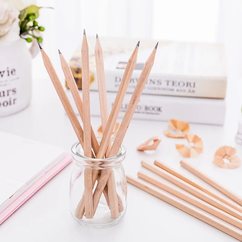 100Pcs/Set Eco-friendly Natural Wood Pencil HB Black Standard Child Pencils Drawing Stationery Office School Supplies
100Pcs/Set Eco-friendly Natural Wood Pencil HB Black Standard Child Pencils Drawing Stationery Office School Supplies