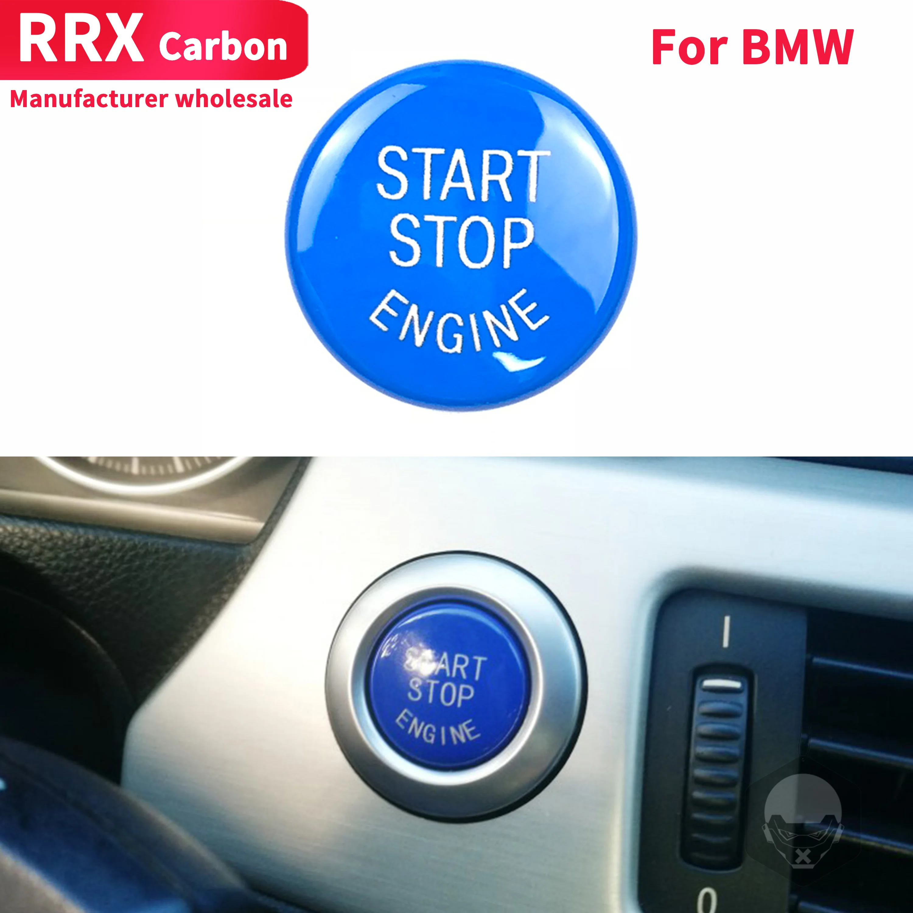 1Pcs Blue For BMW 3 Series E90 E91 E92 E93 5 Series E60 X1 E84 X3 E83 X5 Car Engine One-Button Start Switch Button Replace Cover
1Pcs Blue For BMW 3 Series E90 E91 E92 E93 5 Series E60 X1 E84 X3 E83 X5 Car Engine One-Button Start Switch Button Replace Cover
