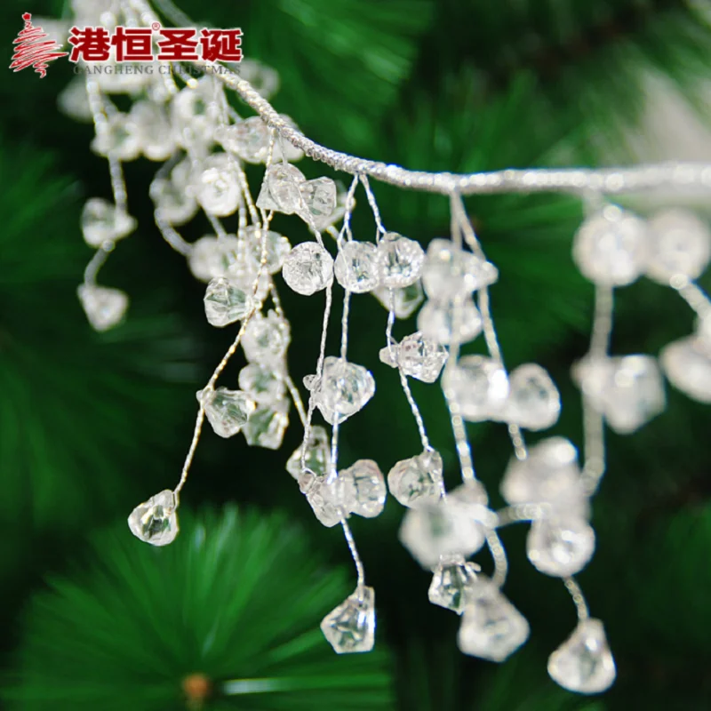 110cm acrylic silver thread diamond chain string Christmas Wedding decoration hanging bead string SD-34
110cm acrylic silver thread diamond chain string Christmas Wedding decoration hanging bead string SD-34