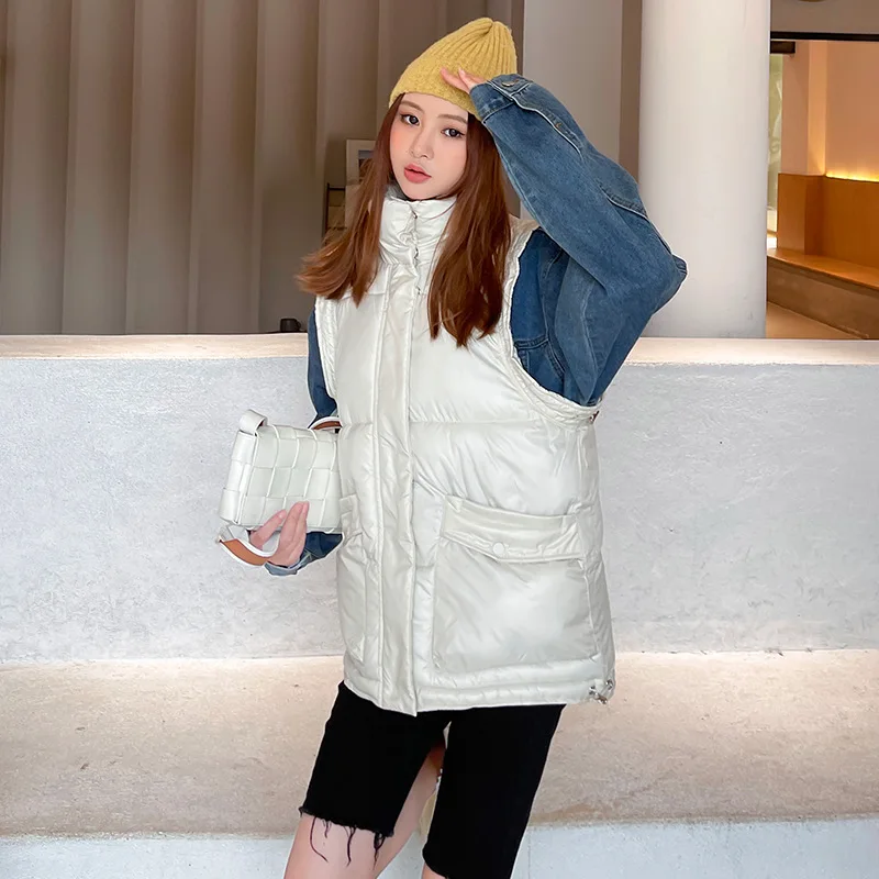 Women's 2021 New Down Cotton Vest Large Size Loose Waistcoat Jacket Women Ins Winter
Women's 2021 New Down Cotton Vest Large Size Loose Waistcoat Jacket Women Ins Winter