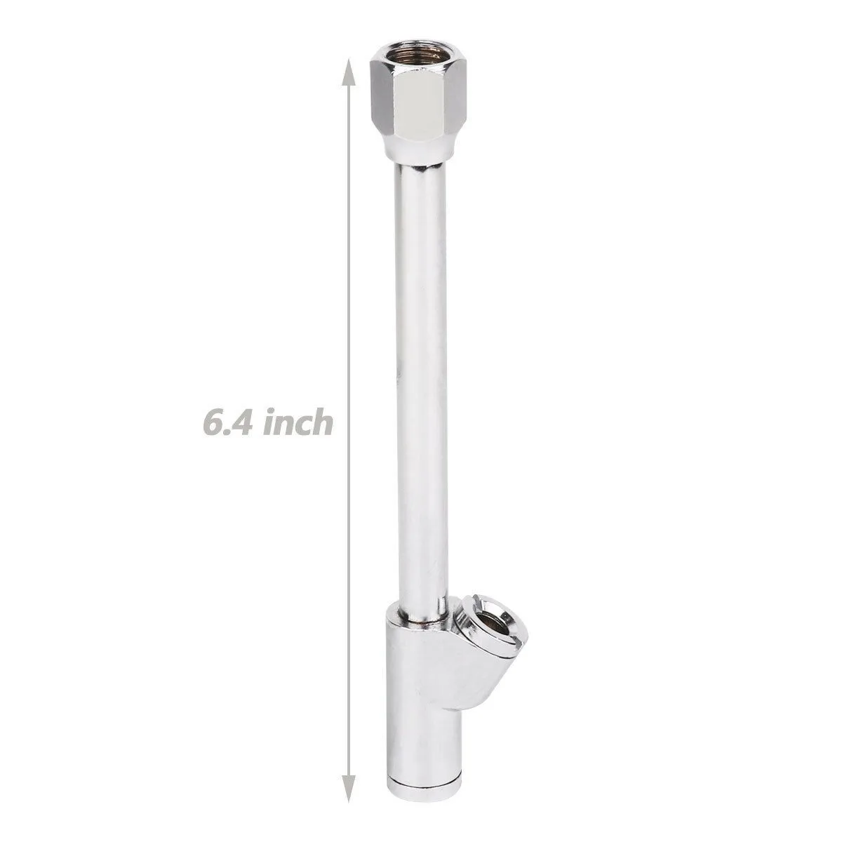 Tire Pumping Tool Accessory Air Pump Chuck Inflatable Multi-Purpose Replacement Silver
Tire Pumping Tool Accessory Air Pump Chuck Inflatable Multi-Purpose Replacement Silver