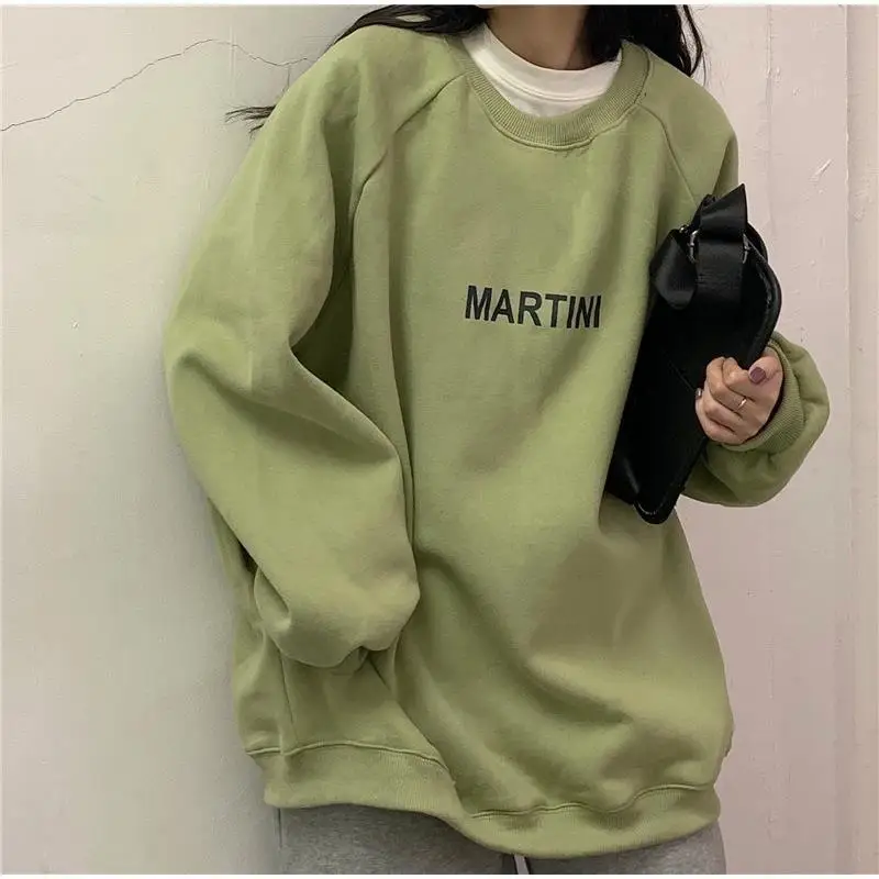 Hoodies Women Chic Letter High Street All-match Simple Unisex Couples Oversized Sweatshirt Thicker Soft Fall Basic Lady Clothing
Hoodies Women Chic Letter High Street All-match Simple Unisex Couples Oversized Sweatshirt Thicker Soft Fall Basic Lady Clothing