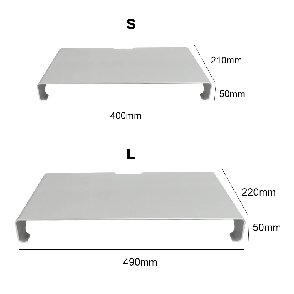 Computer Accessory Keyboard Storage Monitor Stand Screen Riser Strong Aluminum Alloy Anti Slip Heightening Desktop Organizer
Computer Accessory Keyboard Storage Monitor Stand Screen Riser Strong Aluminum Alloy Anti Slip Heightening Desktop Organizer