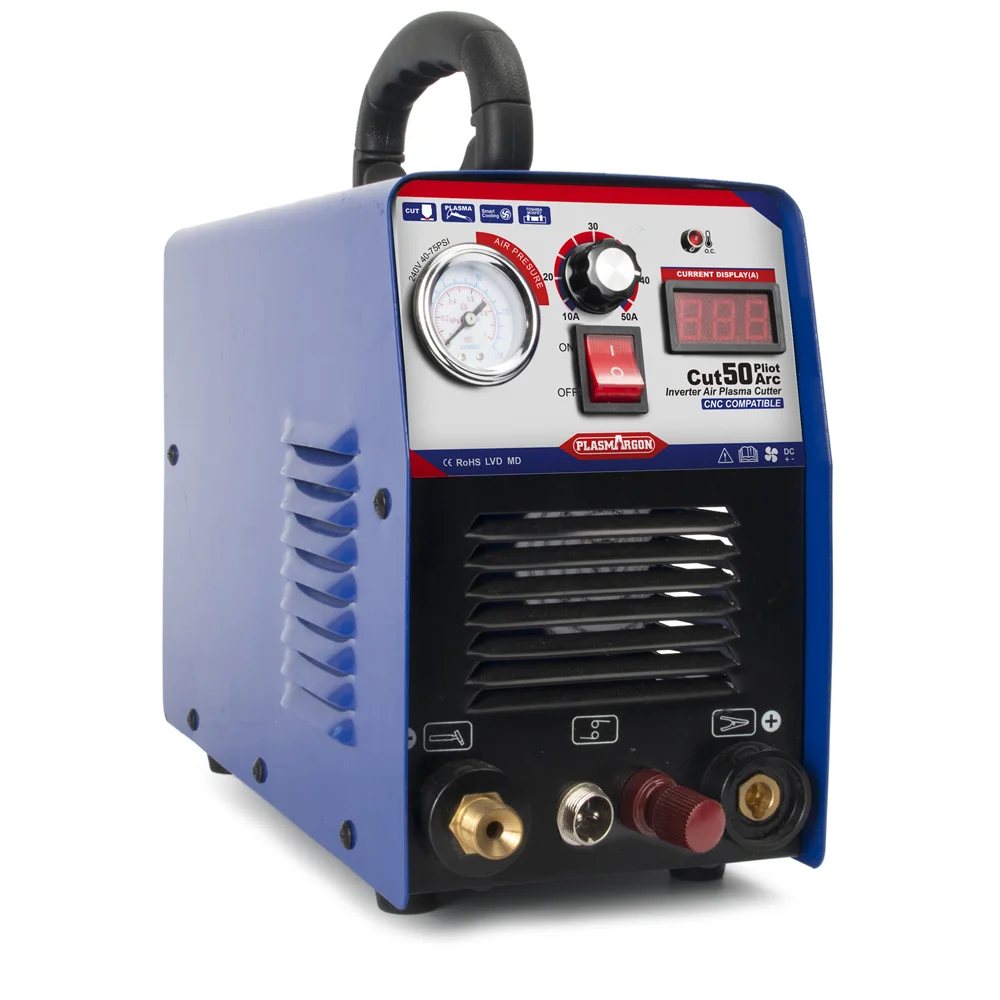 Плазменный резак Air CUT50 Pilot Arc 50A машина для резки CNC 220V|Оборудование газовой сварки|