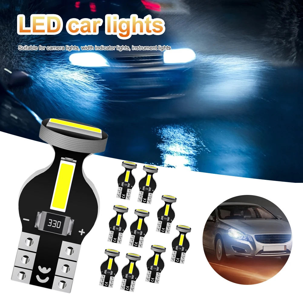 10 шт. T10 светодиодный светильник 501 194 W5W 7020 3SMD белый Чрезвычайно яркий Canbus Error Free ксеноновый белый светодиодный светильник на танкетке светил...
10 шт. T10 светодиодный светильник 501 194 W5W 7020 3SMD белый Чрезвычайно яркий Canbus Error Free ксеноновый белый светодиодный светильник на танкетке светил...