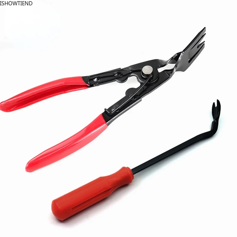 Car Headlight Repair Tool Trim Clip Removal Pliers Van Door Panel Dash Upholstery Remove Rivet Lining Plate Snap Automobile Tool
Car Headlight Repair Tool Trim Clip Removal Pliers Van Door Panel Dash Upholstery Remove Rivet Lining Plate Snap Automobile Tool
