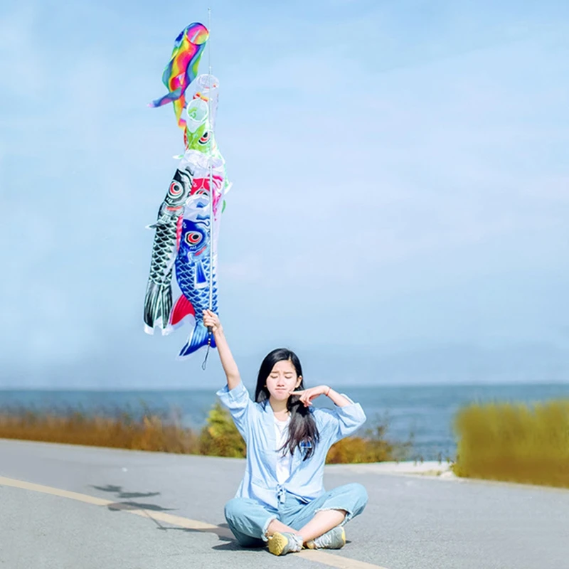 70cm Koi Nobori Carp Wind Socks Koinobori Colorful Fish Flag Hanging Wall Decor P15C
70cm Koi Nobori Carp Wind Socks Koinobori Colorful Fish Flag Hanging Wall Decor P15C