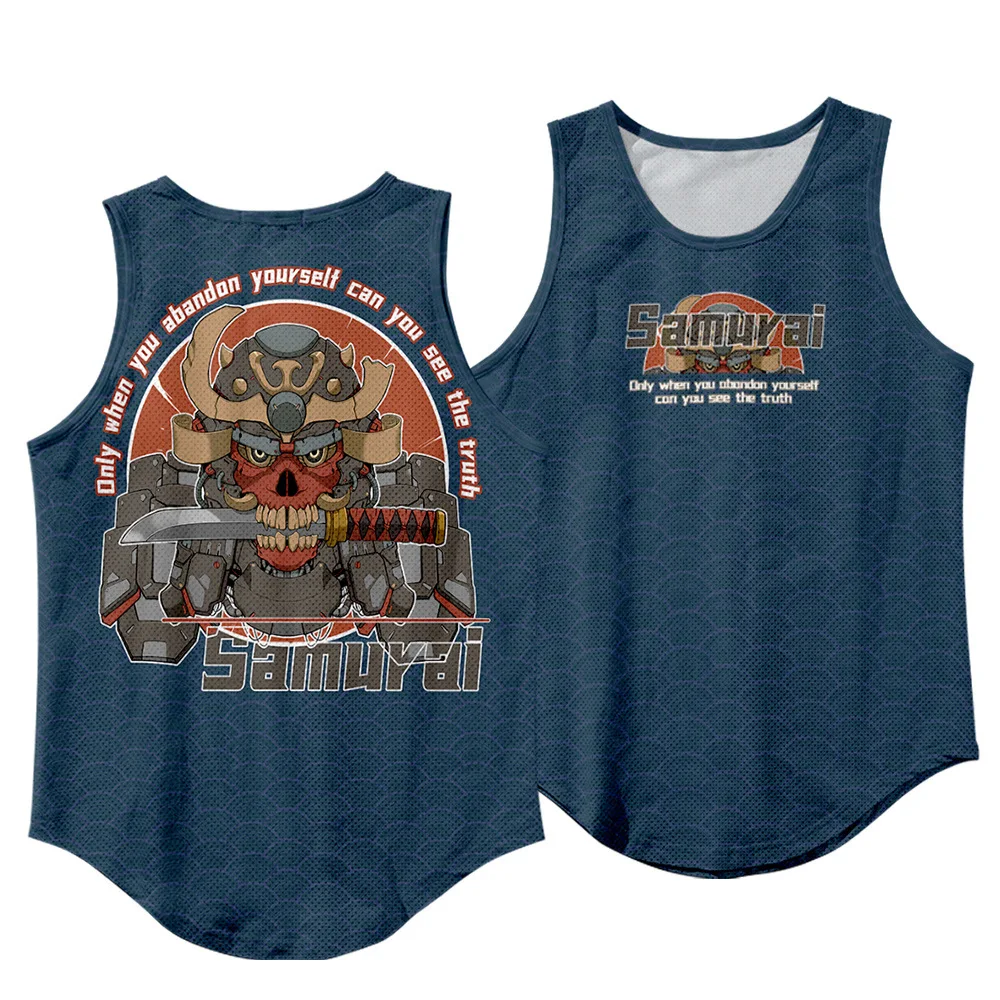 Men's Beachwear Sleeveless Samurai Tank Top Men High Quality Bodybuilding Singlet Slim Fit Vest
Men's Beachwear Sleeveless Samurai Tank Top Men High Quality Bodybuilding Singlet Slim Fit Vest