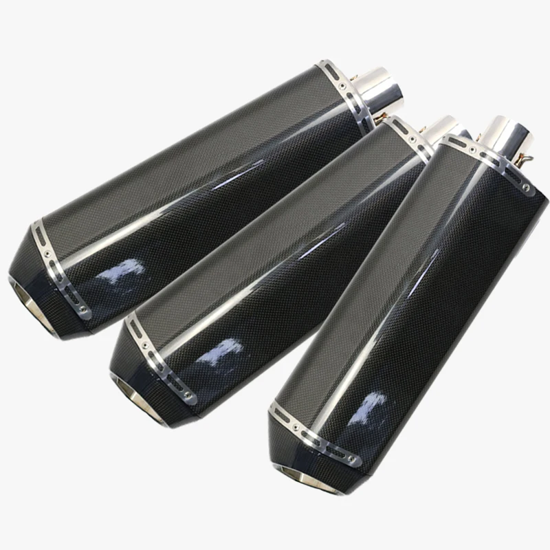 Universal 51MM Motorcycle Ak Exhaust Pipe carbon fibre Muffler Moto Bike For Yamaha ninja 250 R6 cbr600 Z400 Slip-on Pot Escape
Universal 51MM Motorcycle Ak Exhaust Pipe carbon fibre Muffler Moto Bike For Yamaha ninja 250 R6 cbr600 Z400 Slip-on Pot Escape