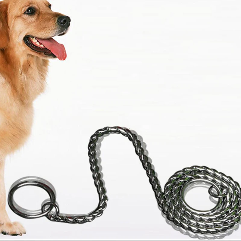 Pet Traction Rope Stainless Steel High-Quality Snake Chain Pet Training Collar Small And Medium-Sized Dog Chain Pet Supplies
Pet Traction Rope Stainless Steel High-Quality Snake Chain Pet Training Collar Small And Medium-Sized Dog Chain Pet Supplies