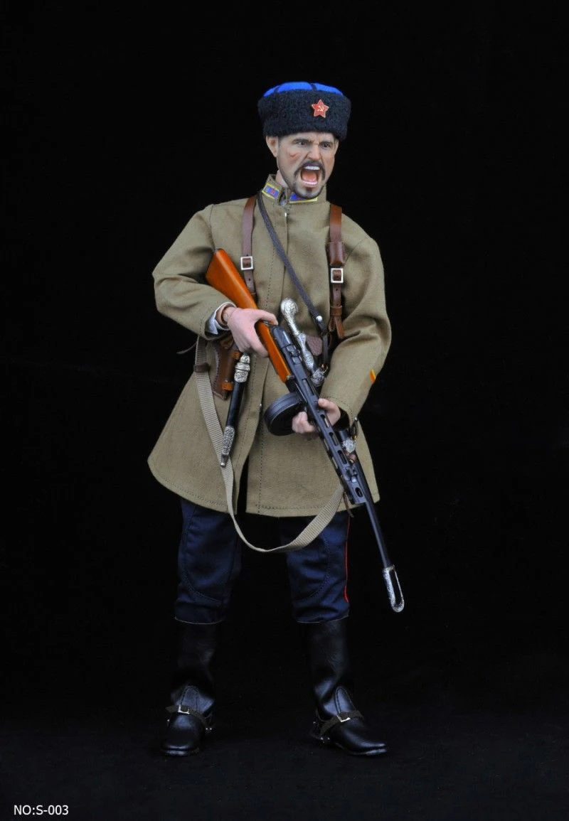 In stock 1/6 scale World War II Soviet Cossack Cavalry Uniform Set Mens Clothing Set 12 Inch Weapon Model Action Figure Body
In stock 1/6 scale World War II Soviet Cossack Cavalry Uniform Set Mens Clothing Set 12 Inch Weapon Model Action Figure Body