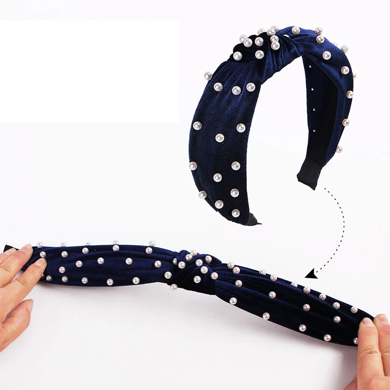 Pearls Knotted Golden Velvet Hair Hoop Fashion Wide Side Headband Soft Flannel Solid Color Hairbands Head Hoop Hair Accessories
Pearls Knotted Golden Velvet Hair Hoop Fashion Wide Side Headband Soft Flannel Solid Color Hairbands Head Hoop Hair Accessories