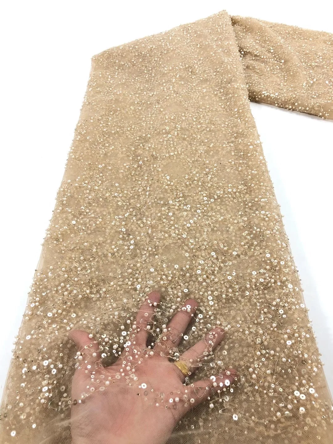3d french lace fabric 5yards african lace fabric embroidery tulle lace with sequins and beads for african party dress NI4609
3d french lace fabric 5yards african lace fabric embroidery tulle lace with sequins and beads for african party dress NI4609