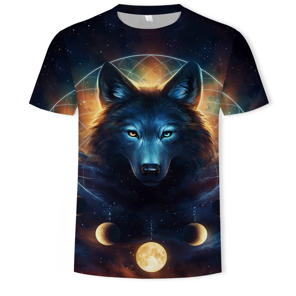 Men's T-Shirt O-Neck Short-Sleeved Plus Size Series Hot Summer 2021 Fashion Casual Sports T-Shirt Breathable Cute 3D Fox Wolf
Men's T-Shirt O-Neck Short-Sleeved Plus Size Series Hot Summer 2021 Fashion Casual Sports T-Shirt Breathable Cute 3D Fox Wolf