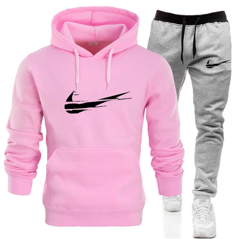 Man cotton two-piece casual suit sweatshirt, sportswear, sports hoodie and pants autumn and winter series
Man cotton two-piece casual suit sweatshirt, sportswear, sports hoodie and pants autumn and winter series
