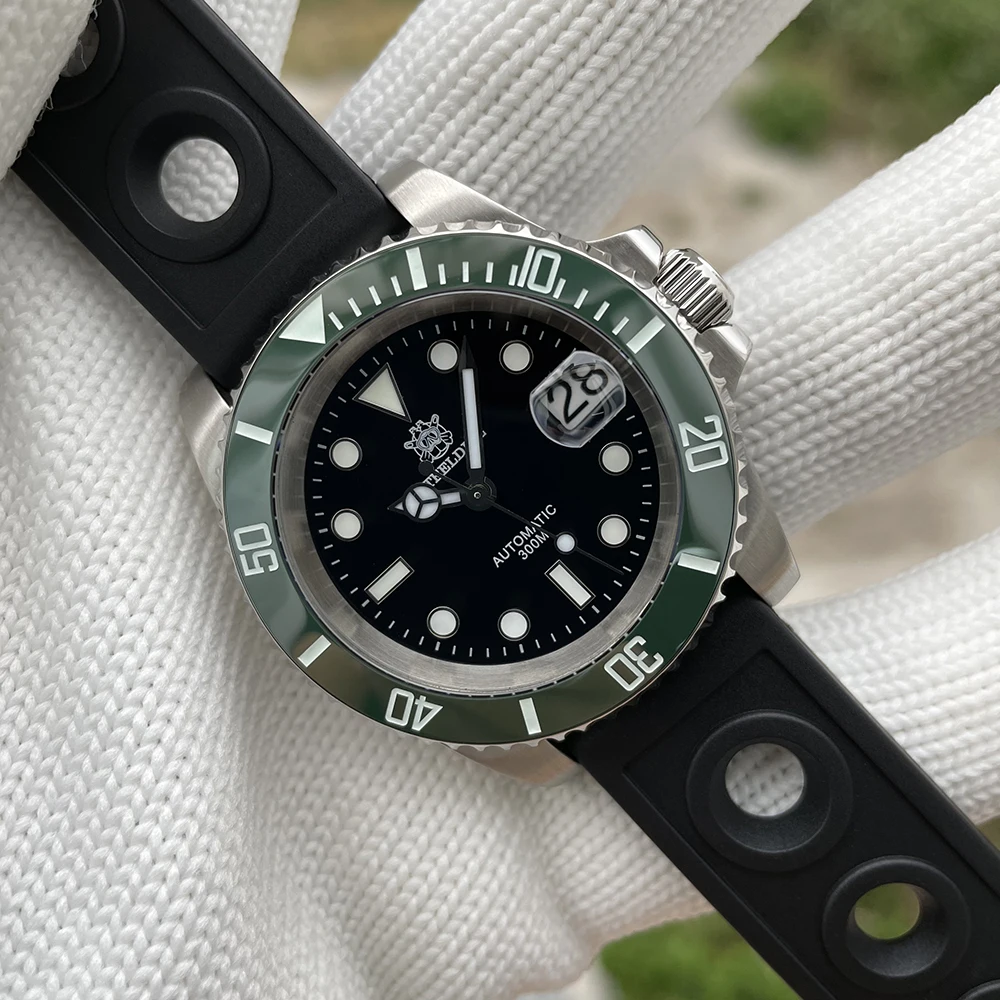 SD1953 Dive Watch Water Ghost Ceramic Bezel Calendar Magnifying Glass NH35 Mechanical Movement STEELDIVE 30Bar Waterproof Watch
SD1953 Dive Watch Water Ghost Ceramic Bezel Calendar Magnifying Glass NH35 Mechanical Movement STEELDIVE 30Bar Waterproof Watch