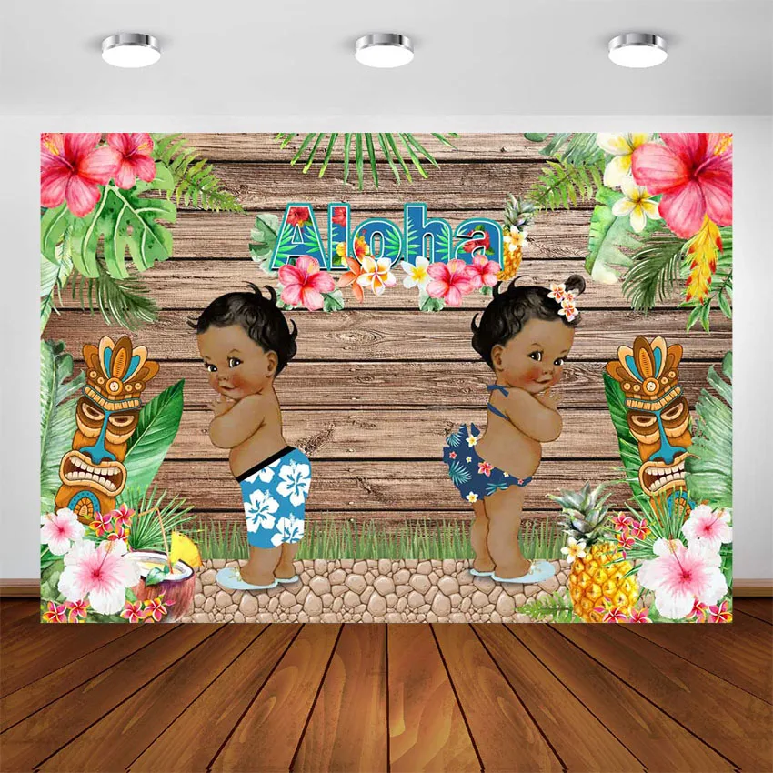 Aloha Baby Gender Reveal Party Backdrop Wood Tropical Floral Hawaiian Luau Party Background Gender Reveal Cake Table Decorations
Aloha Baby Gender Reveal Party Backdrop Wood Tropical Floral Hawaiian Luau Party Background Gender Reveal Cake Table Decorations