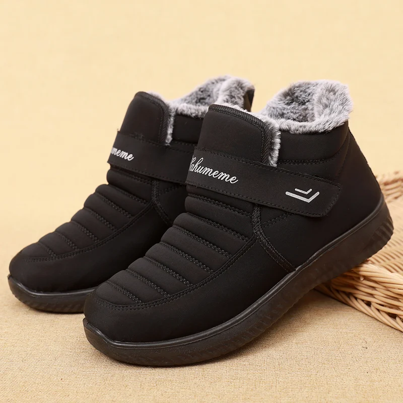 Warm Winter Men Boots Comfortable Leather Ankle Boots Men Winter Work Shoes Men Fur Snow Boots for Men Botas 2021 Old man shoes
Warm Winter Men Boots Comfortable Leather Ankle Boots Men Winter Work Shoes Men Fur Snow Boots for Men Botas 2021 Old man shoes